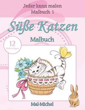 Susse Katzen Malbuch