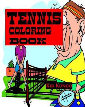 Tennis Coloring Book