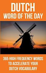 Dutch Word of the Day