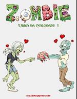 Zombie Libro Da Colorare 1