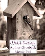 Wicked Publishing Author Giveback Memo Pad