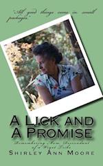 A Lick and a Promise