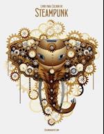 Livro Para Colorir de Steampunk 1