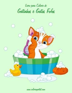 Livro Para Colorir de Gatinhos E Gatos Fofos 1