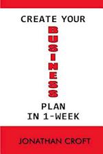 Create Your Business Plan in 1-Week