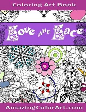 Love and Lace Coloring Art Book