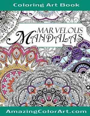 Marvelous Mandalas Coloring Art Book