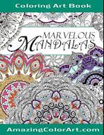 Marvelous Mandalas Coloring Art Book