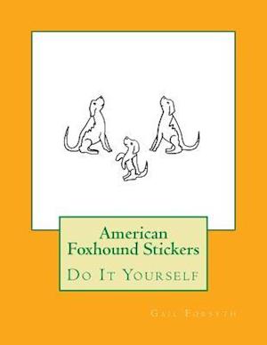 American Foxhound Stickers