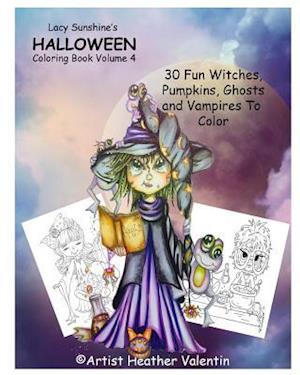 Lacy Sunshine's Halloween Coloring Book Volume 4