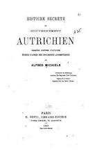 Histoire Secrète Du Gouvernement Autrichien, Première Histoire d'Autriche