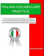 Italian Vocabulary Practice