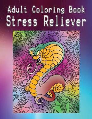 Adult Coloring Book Stress Reliever