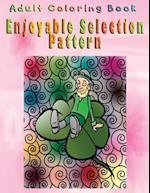 Adult Coloring Book Enjoyable Selection Pattern