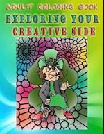 Adult Coloring Book Exploring Your Creative Side