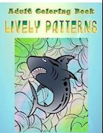 Adult Coloring Book Lively Patterns