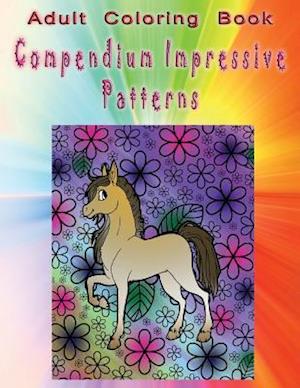 Adult Coloring Book Compendium Impressive Patterns