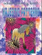 Adult Coloring Book Majestic Patterns