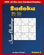 Sudoku Super Challenge Very Hard Puzzle Book