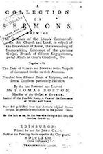 A Collection on Sermons, Preached on Several Occasions