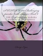 Sudoku 200 Challenging Puzzles with Answers Book 6