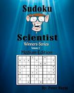 Sudoku Scientist Winners Series - Sudoku Puzzle Books Medium Edition for Beginners - Puzzle Books for Friends & Family Fun - Sudoku Puzzle Book Volume