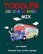 Toddler Coloring Book Mix