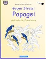 Brockhausen Malbuch Bd. 7 - Gegen Stress Papagei