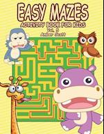 Easy Mazes Activity Book for Kids - Vol. 5