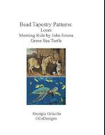 Bead Tapestry Patterns Loom Morning Ride by John Emms Green Sea Turtle