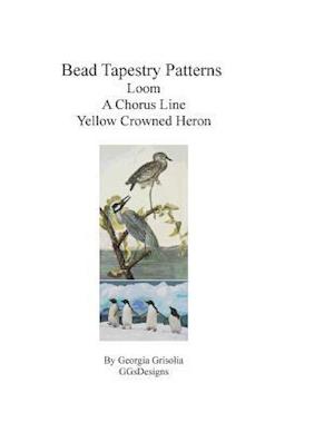 Bead Tapestry Patterns Loom a Chorus Line Yellow Crowned Heron