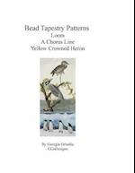 Bead Tapestry Patterns Loom a Chorus Line Yellow Crowned Heron