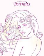 Livre de Coloriage Pour Adultes Portraits 1 & 2