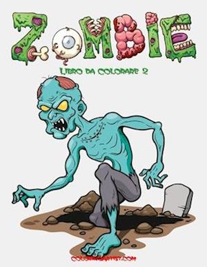 Zombie Libro Da Colorare 2