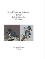 Bead Tapestry Patterns Peyote Belted Kingfisher Blue Jays