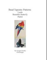Bead Tapestry Patterns Loom Beautiful Butterfly Parrot