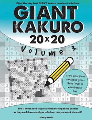 Giant Kakuro Volume 3