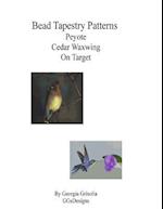 Bead Tapestry Patterns Peyote Cedar Waxwing on Target