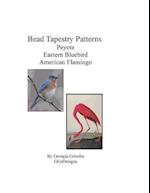 Bead Tapestry Patterns Peyote Eastern Bluebird American Flamingo