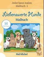 Liebenswerte Hunde Malbuch