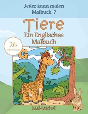 Tiere, Ein Englisches Malbuch