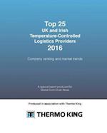 Top 25 UK and Irish Temperature-Controlled Logistics Providers 2016