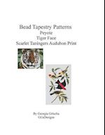 Bead Tapestry Patterns Peyote Tiger Face Scarlet Taningers Audubon Print