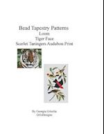 Bead Tapestry Patterns Loom Tiger Face Scarlet Taningers Audubon Print