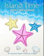 Island Time Adult Coloring Book