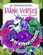 50 Inspirational Bible Verses: An Adult Coloring Book 