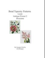 Bead Tapestry Patterns Loom Antique Flower 2 Blossoms