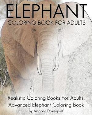 Elephant Coloring Book for Adults