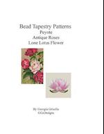 Bead Tapestry Patterns Peyote Antique Roses Lone Lotus Flower