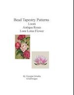 Bead Tapestry Patterns Loom Antique Roses Lone Lotus Flower